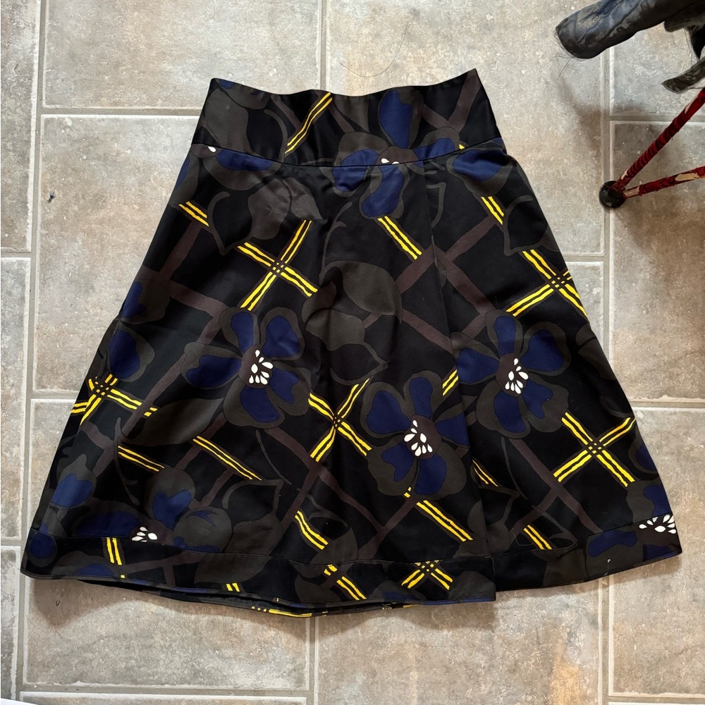 Marni a-line skirt with pleat Waist flat 14inch lenght 24 inch